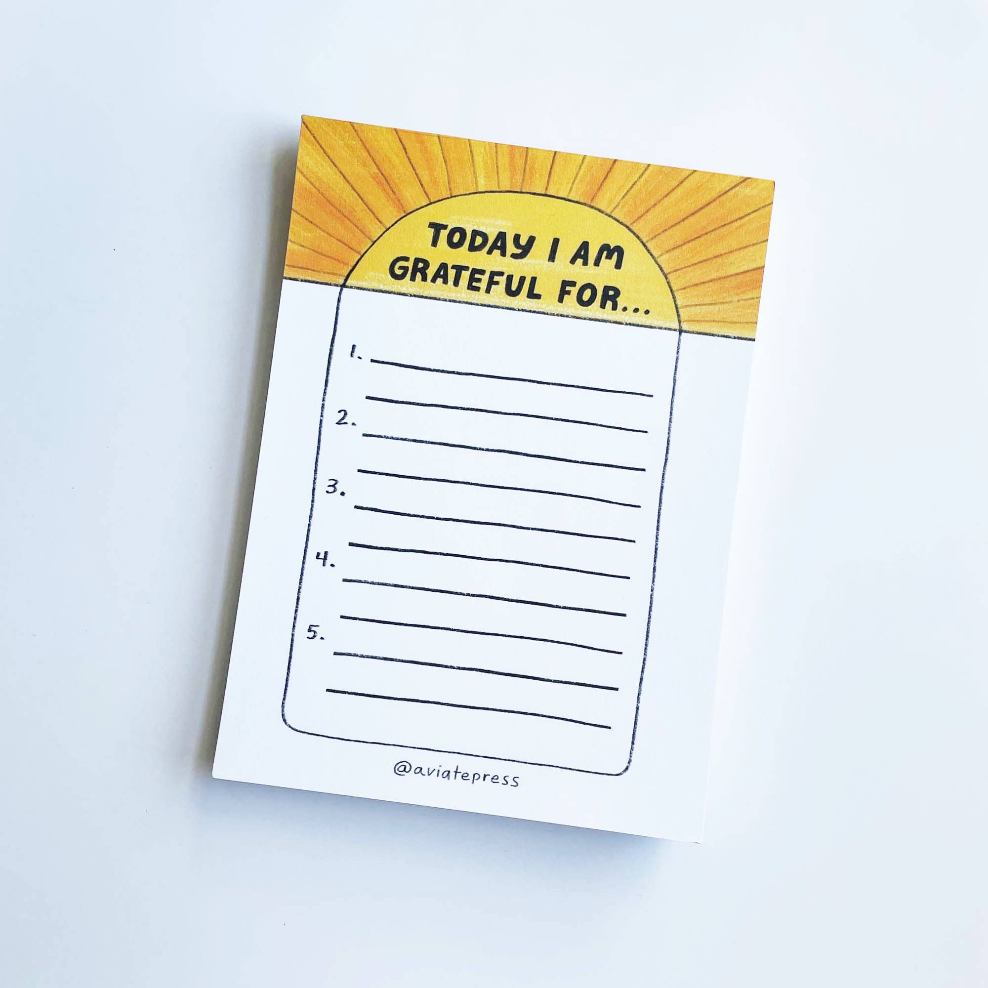 Gratitude Notepad