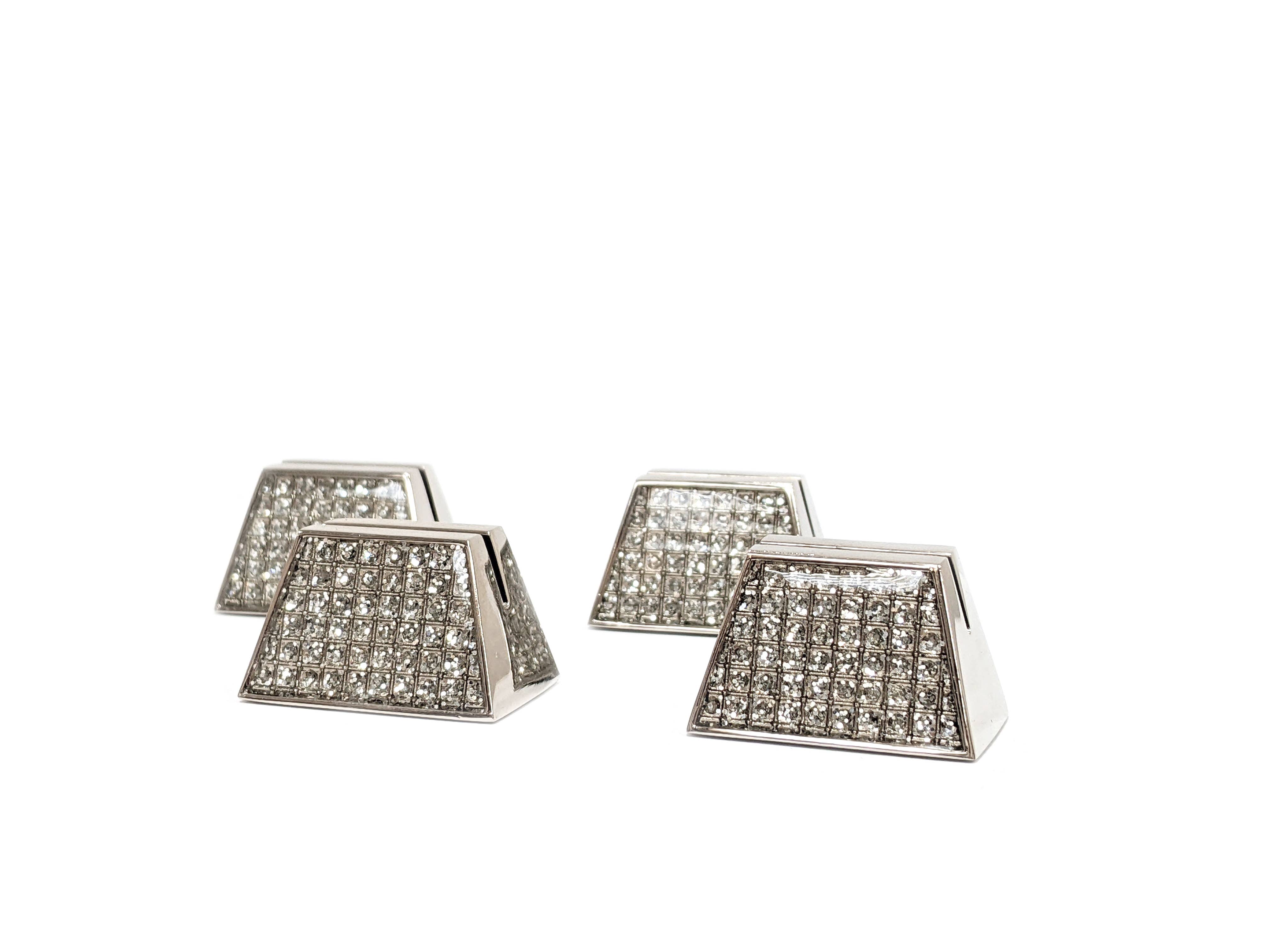 Silver Glitter Galore Design Place Card Holder (Set of 4)