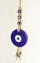 Large Macrame Evil Eye Wall Hanging