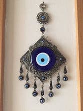 Metal Evil Eye Wall Hanging