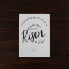 Matthew 28:6 art print