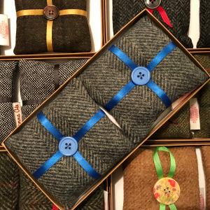 Wool Tweed Lavender Bags – Herringbone