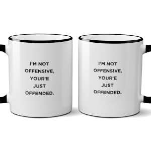 I’m not offensive you’re just offended