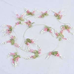 Pink Wisteria Garland