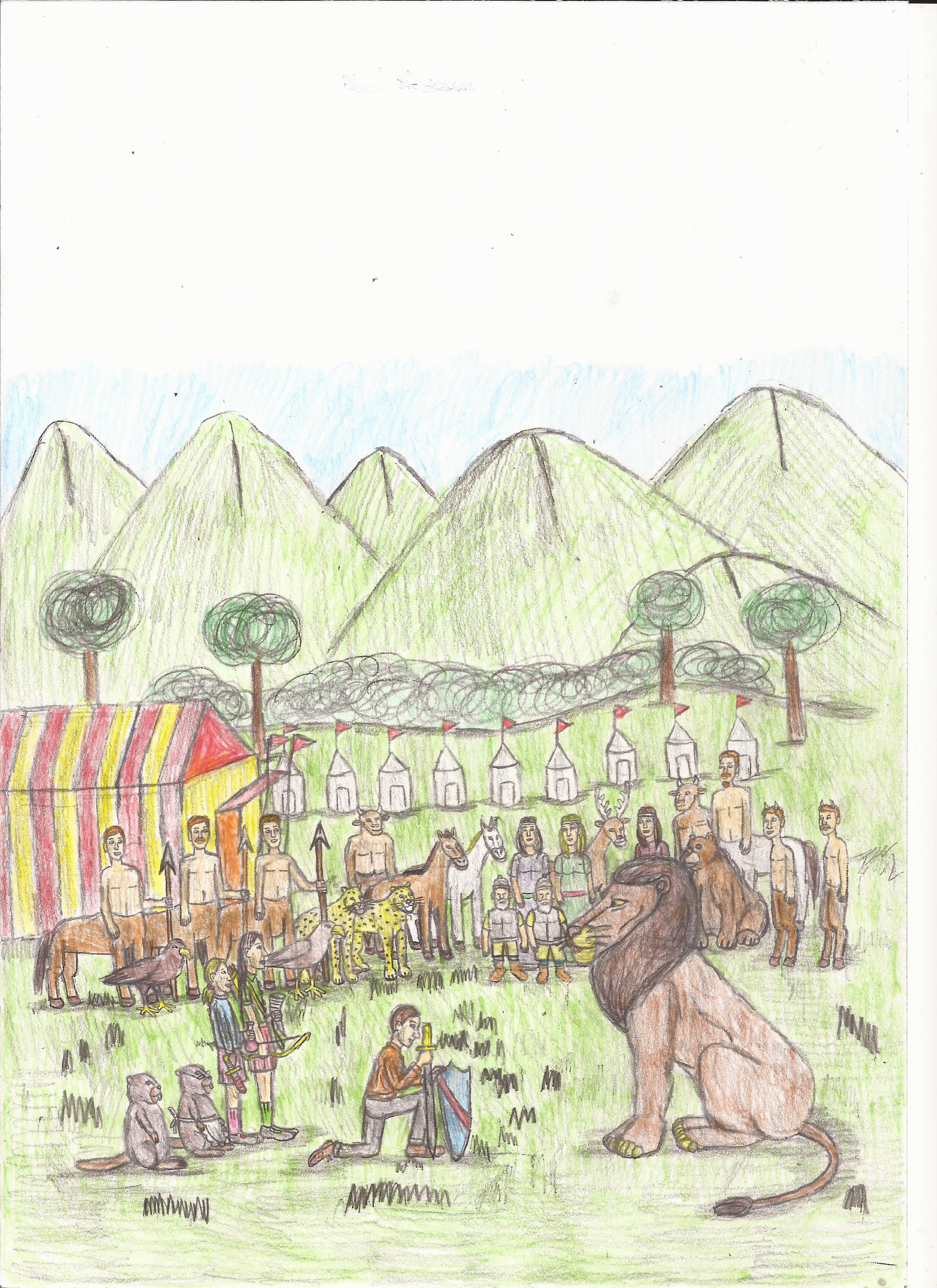 Retold & Illustrated by Creos Small