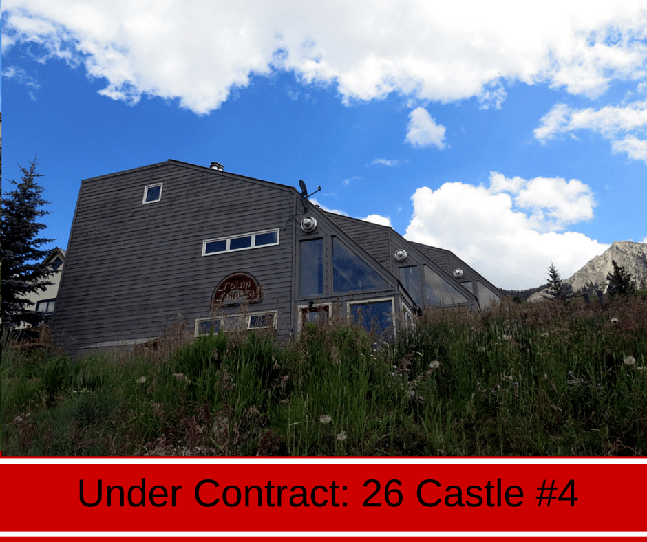 Under Contract 26 Castle Road 4 Crested Butte Real Estate Agent
