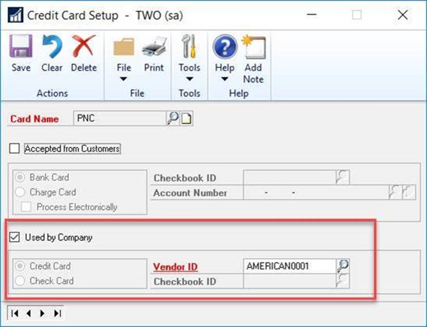 Best Practices for Credit Card Payments to Vendors in Dynamics GP