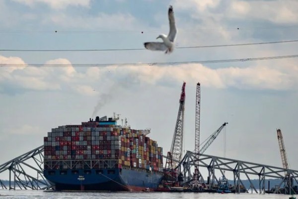 Stranded Shipping Vessel Crew in Baltimore Harbor Faces Uncertain Return