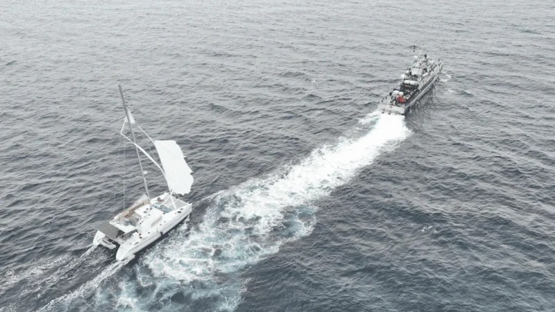 Indian Coast Guard Rescues US Yacht and Crew Near Andaman and Nicobar Islands