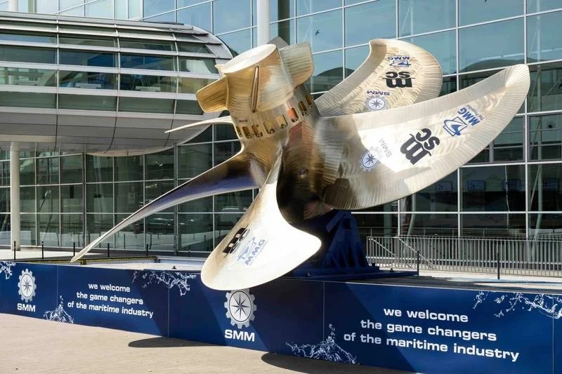 Installation Of 35-Ton Propeller Sets The Stage For SMM
