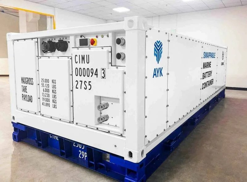 AYK Energy To Launch Swoppable Containerized Battery At