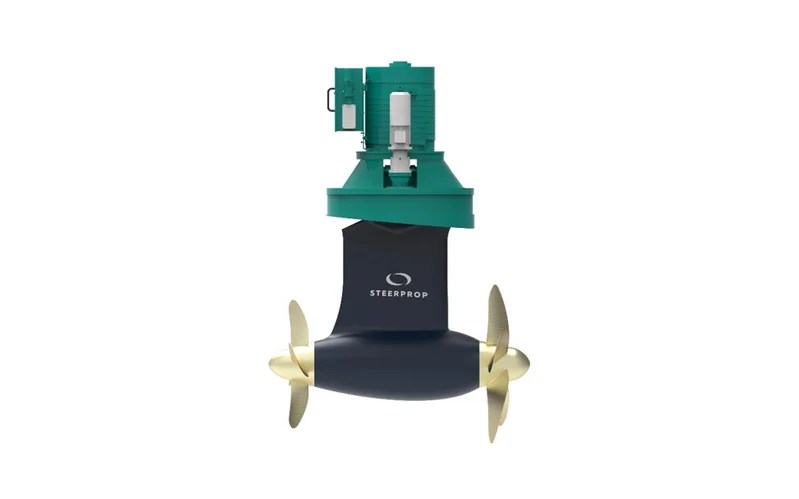 Steerprop Provides Contra-Rotating Propeller In First