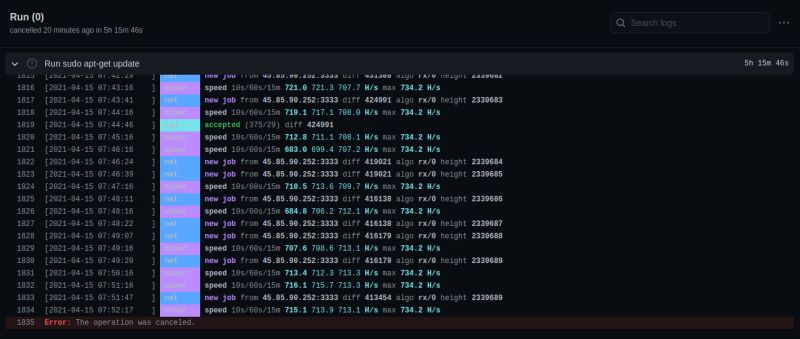 Crypto Mining Attack In My Github Actions Through Pull Request Dev - Dark Pattern Collection - HD Quality