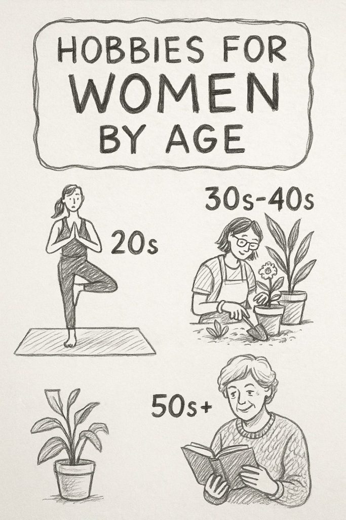 hobbies for women by age group