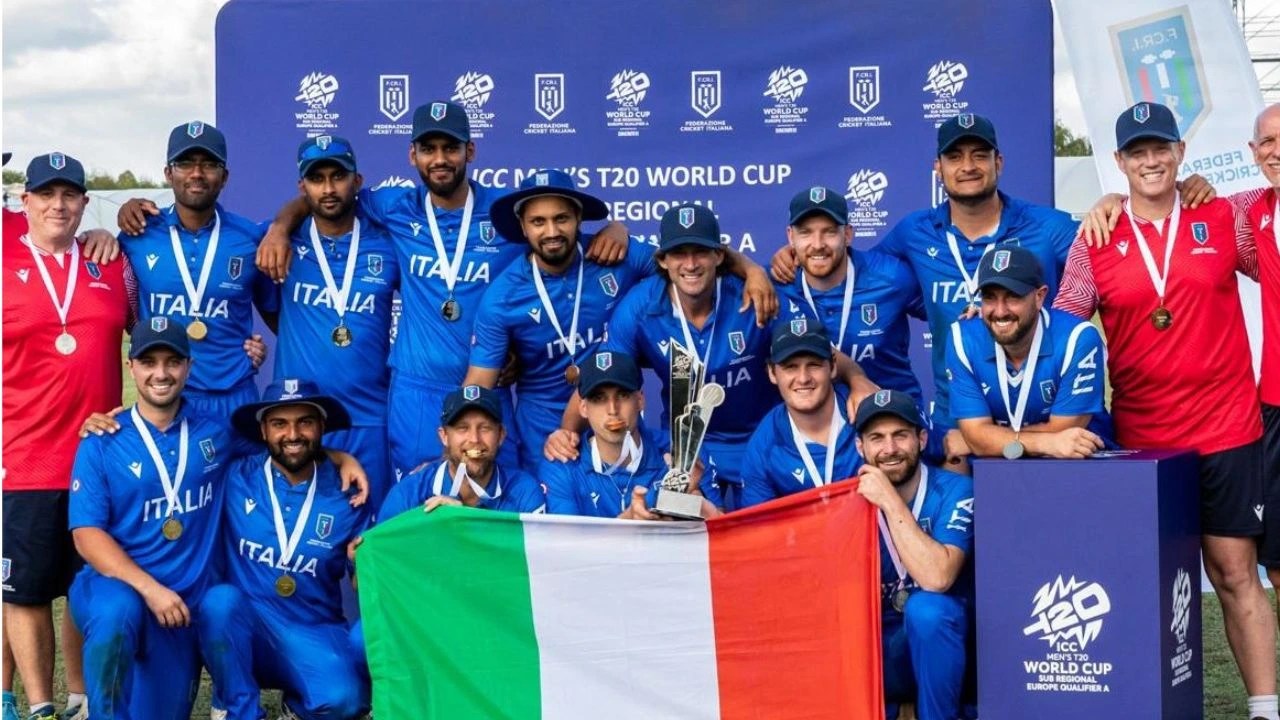 The Italy T20 World Cup side have announced their first ever ICC tournament campaign