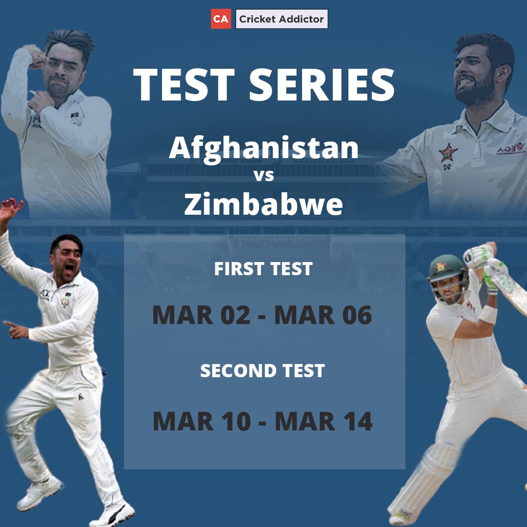 AFG vs ZIM Test CricketAddictor