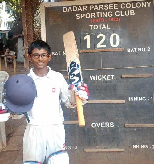 Sanmit Kothmire (120 Runs 88 Balls)