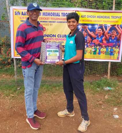 Shreya Suresh Women of the match