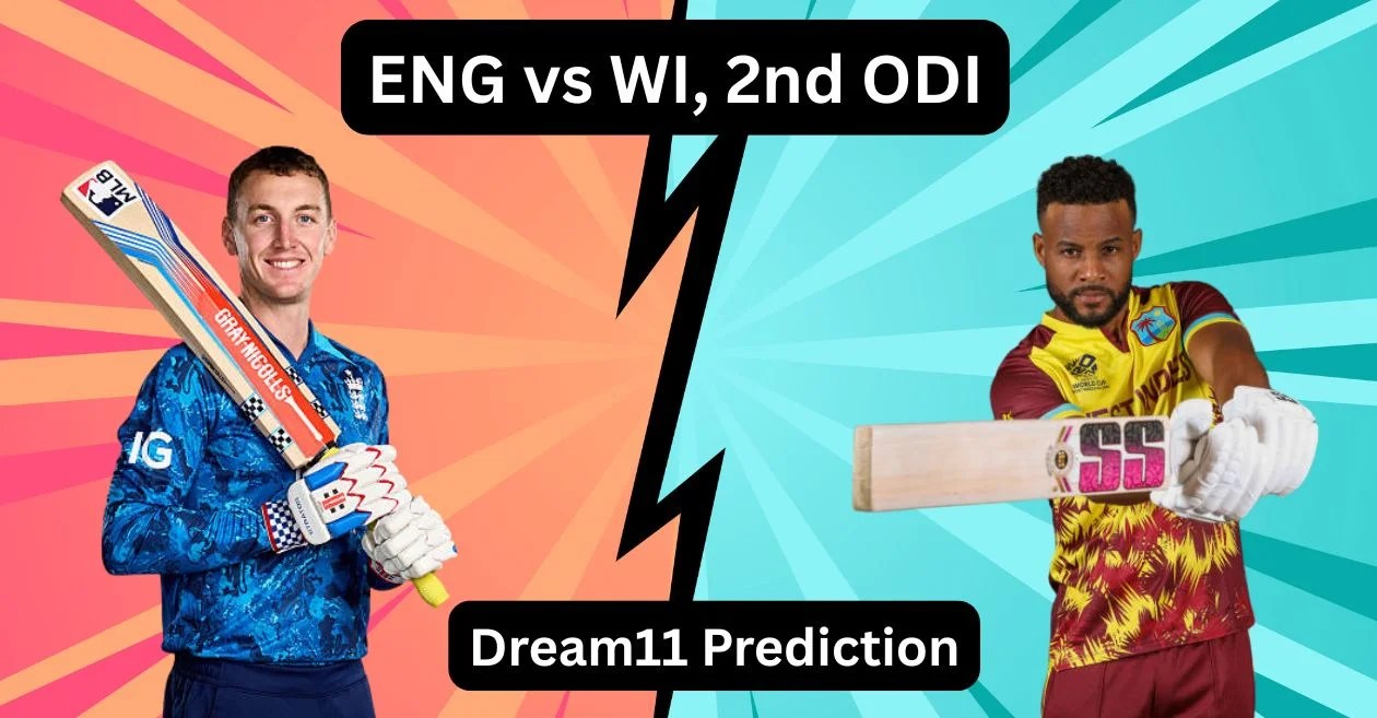 ENG vs WI 2025, 2nd ODI: Match Prediction, Dream11 Team, Fantasy Tips and Pitch Report | England vs West Indies ENG vs WI 2025, 2nd ODI: Match Prediction, Dream11 Team, Fantasy Tips and Pitch Report | England vs West Indies