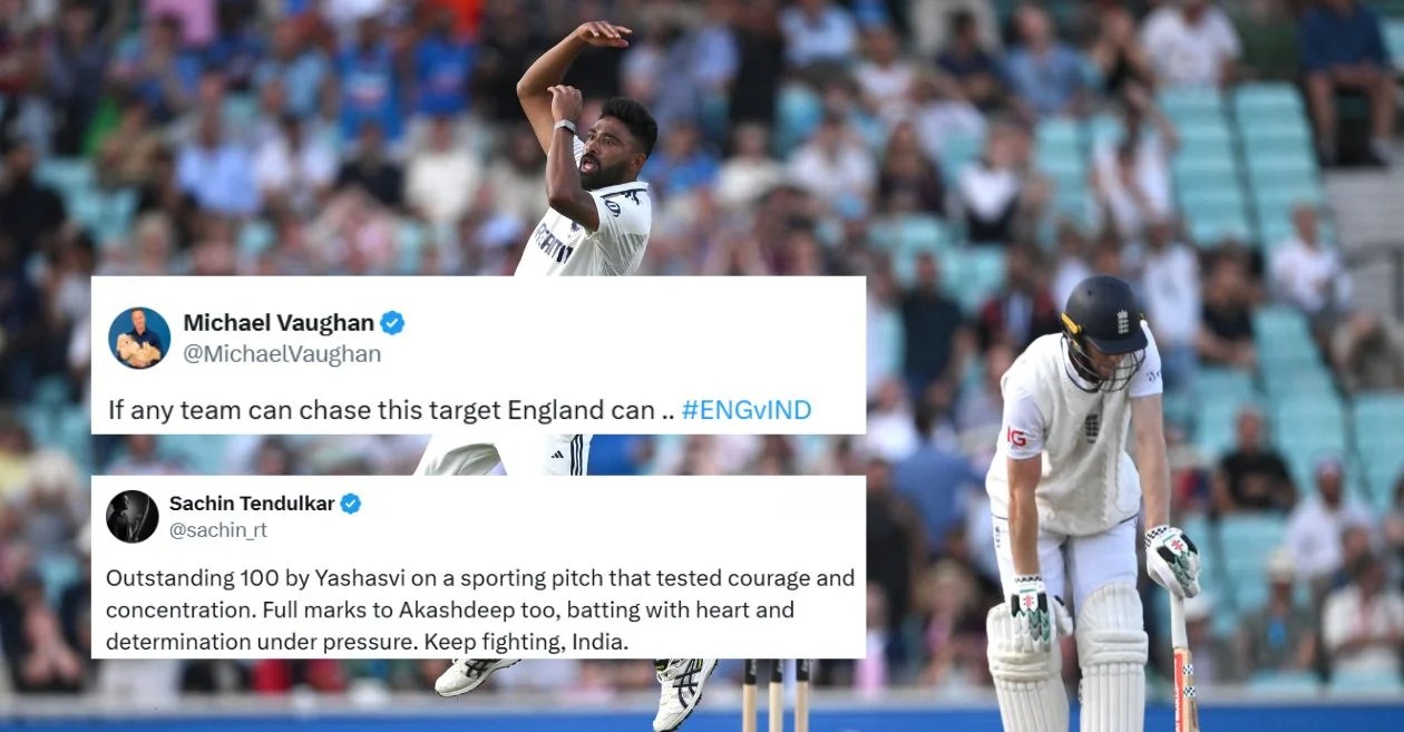 Exchanging Deadlock in Ovaal as England and India on day 3 of the 5th test