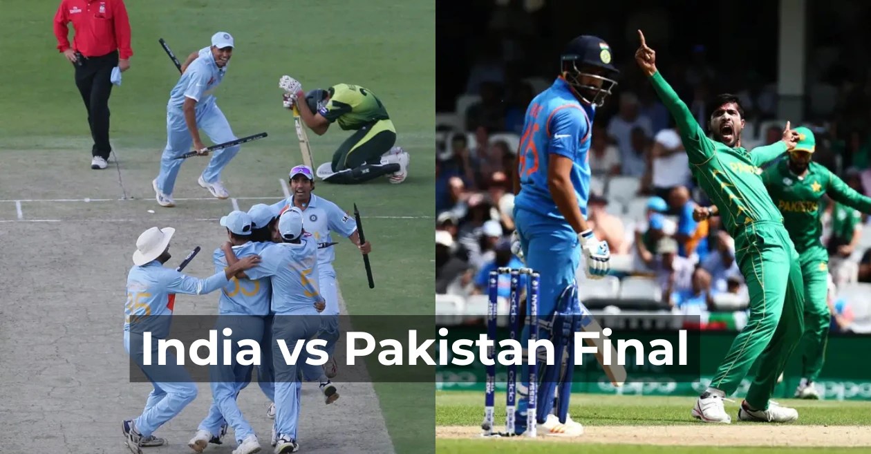 Record of India vs Pakistan in the finals of multination tournaments Record of India vs Pakistan in the finals of multination tournaments