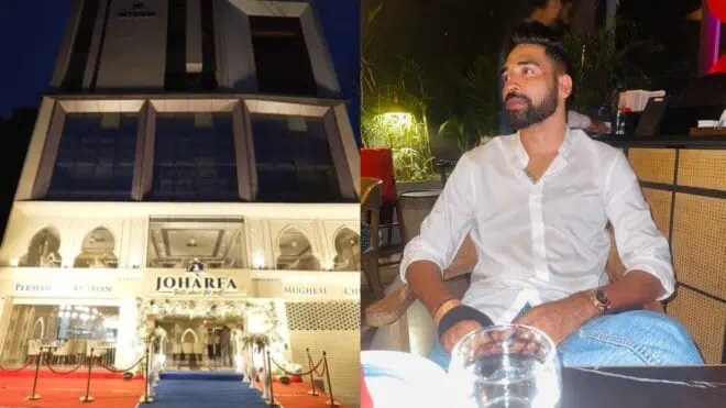 Mohammed Siraj Launches His First Restaurant ‘Joharfa’ in Hyderabad