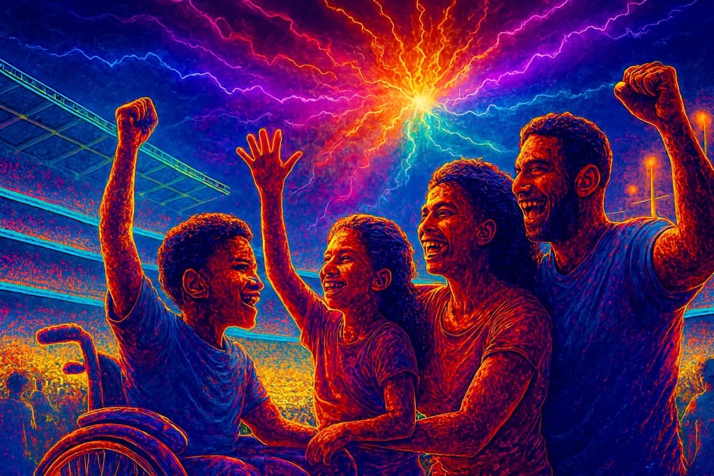 Live Sports Crowd Energy