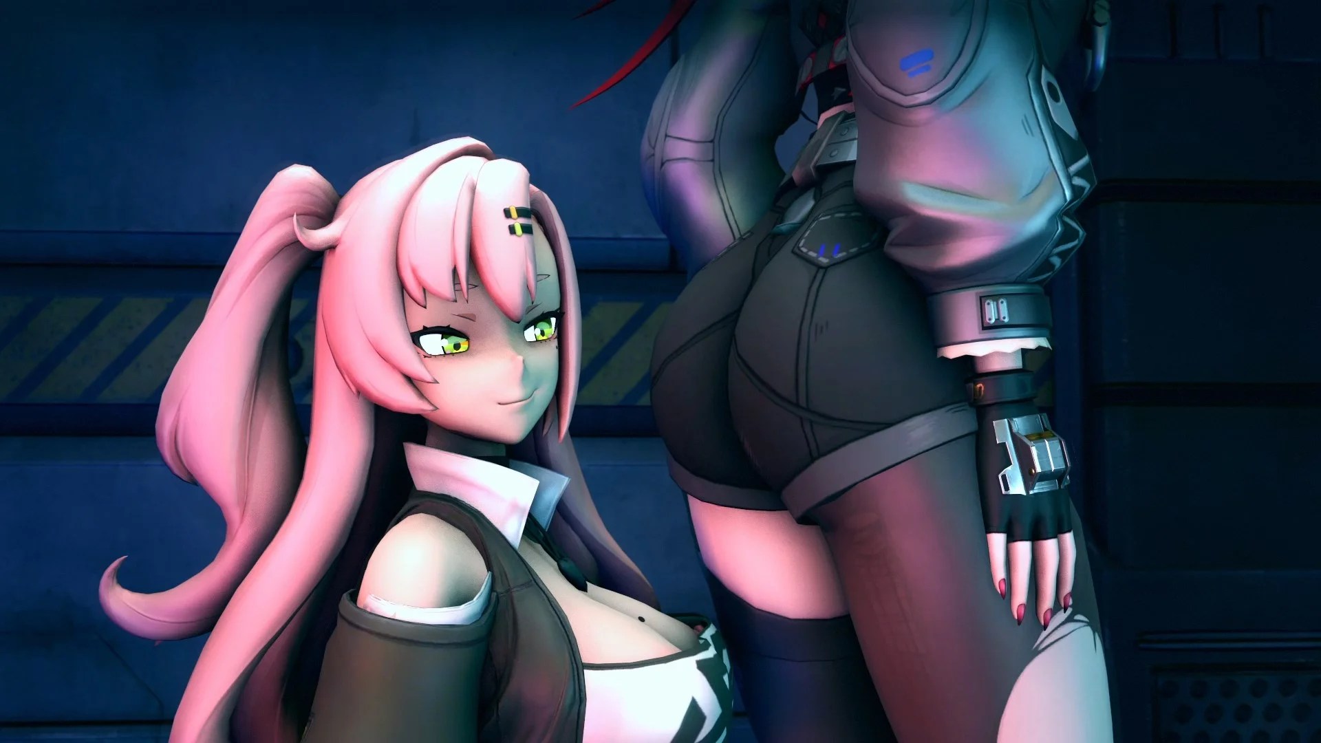 Jane Doe farts on Nicole Demara 