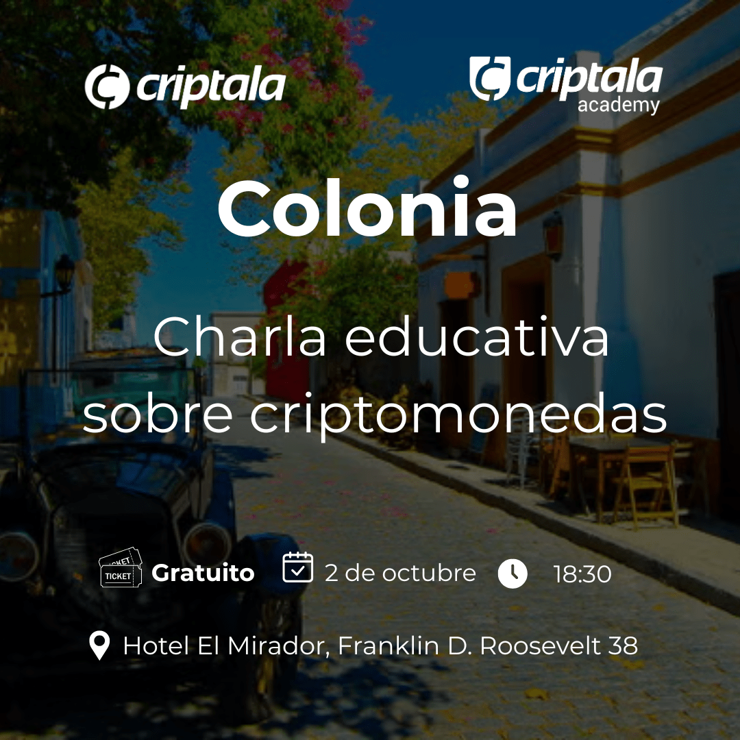 Colonia: Charla educativa sobre criptomonedas