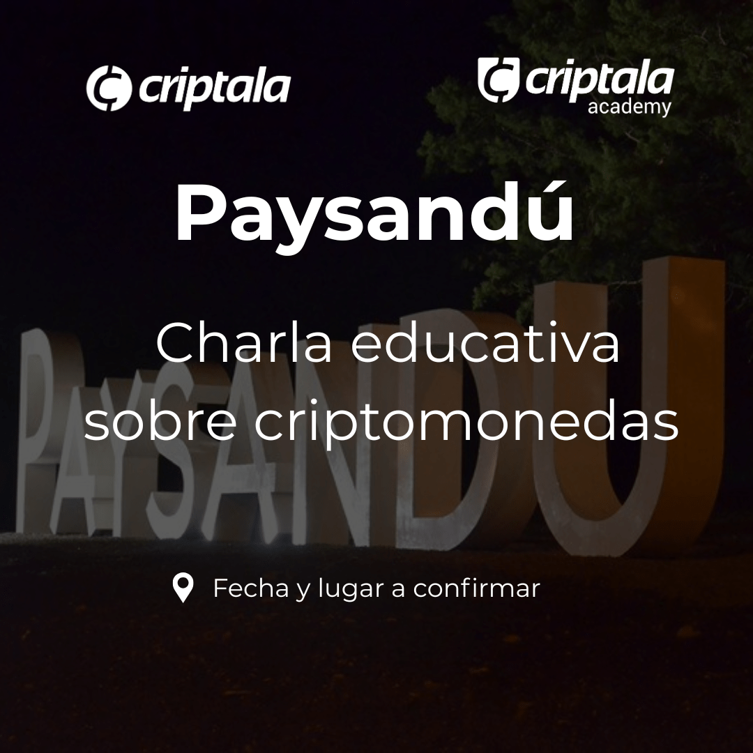 Paysandú: Charla educativa sobre criptomonedas