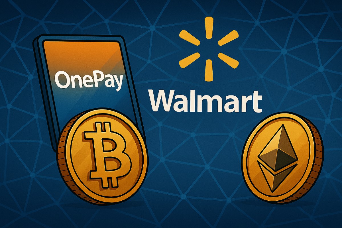 OnePay de Walmart permitirá comprar, vender y custodiar Bitcoin y Ethereum  antes de fin de año - CriptoTendencia