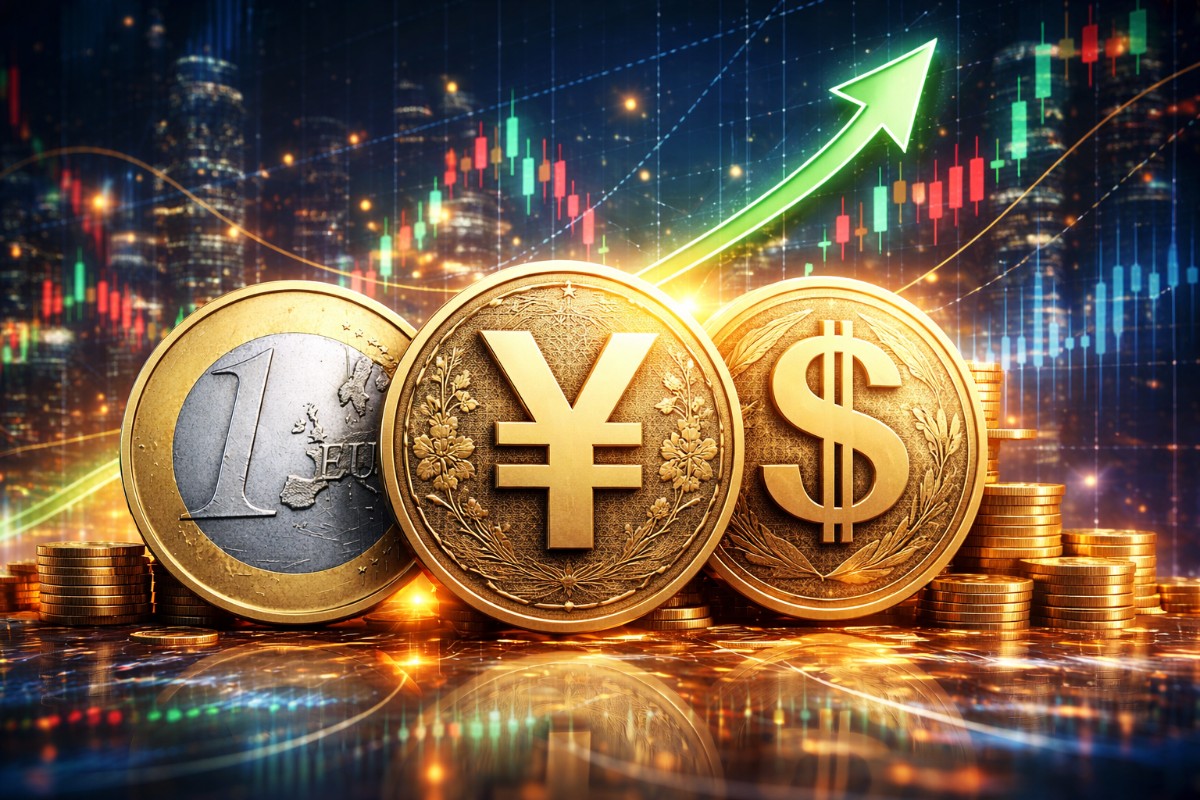 Forex hoy: el euro y el yen avanzan mientras los bancos centrales frenan ante la presión inflacionaria