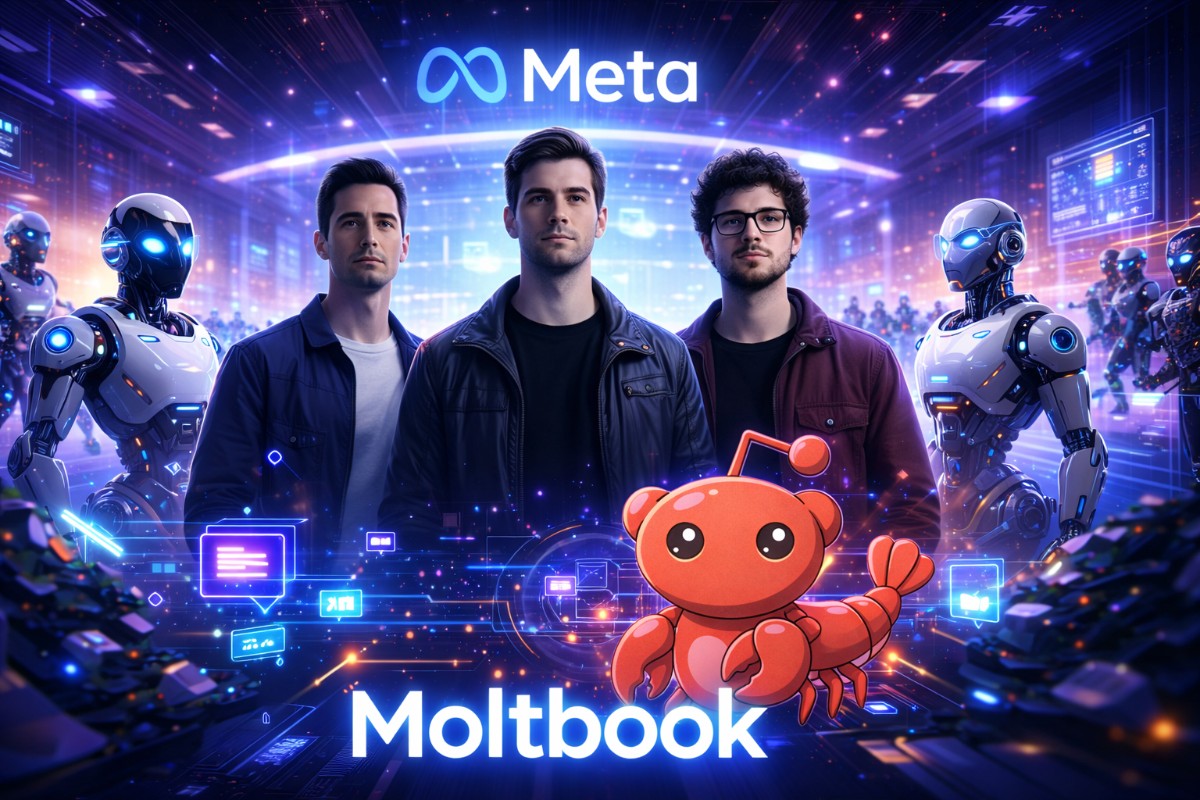Meta adquiere Moltbook, la red social donde interactúan agentes de inteligencia artificial