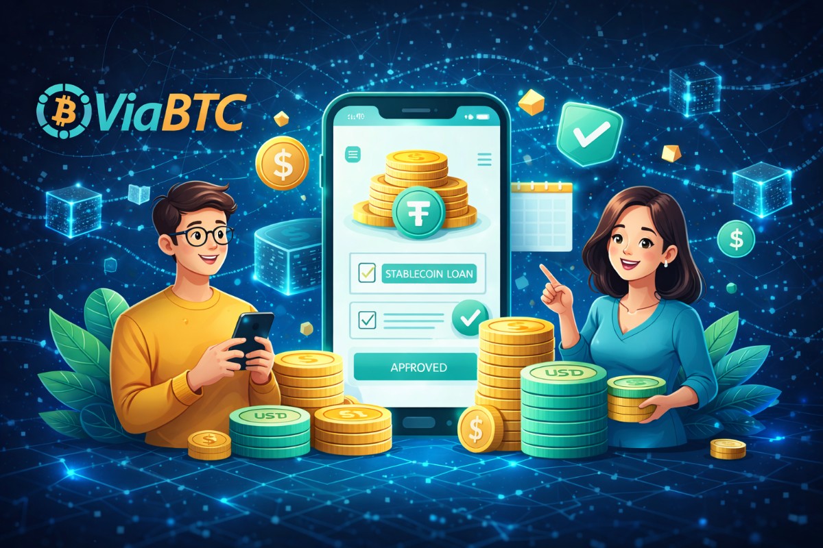 ViaBTC ofrece préstamos en stablecoins, conoce los pasos
