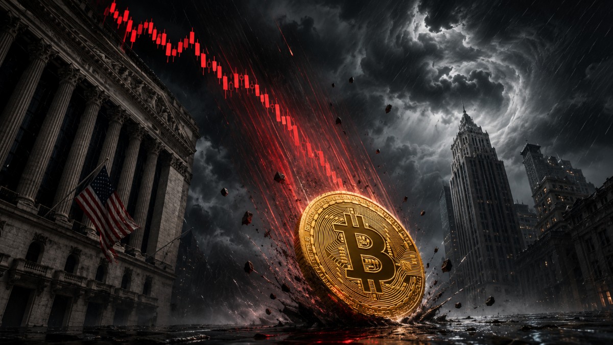 La tormenta perfecta en Wall Street arrastra el precio de Bitcoin a una severa corrección