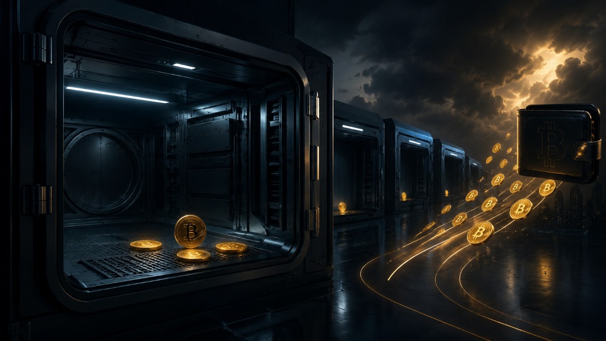 Las reservas de Bitcoin en los exchanges caen a su nivel más bajo en 8 años