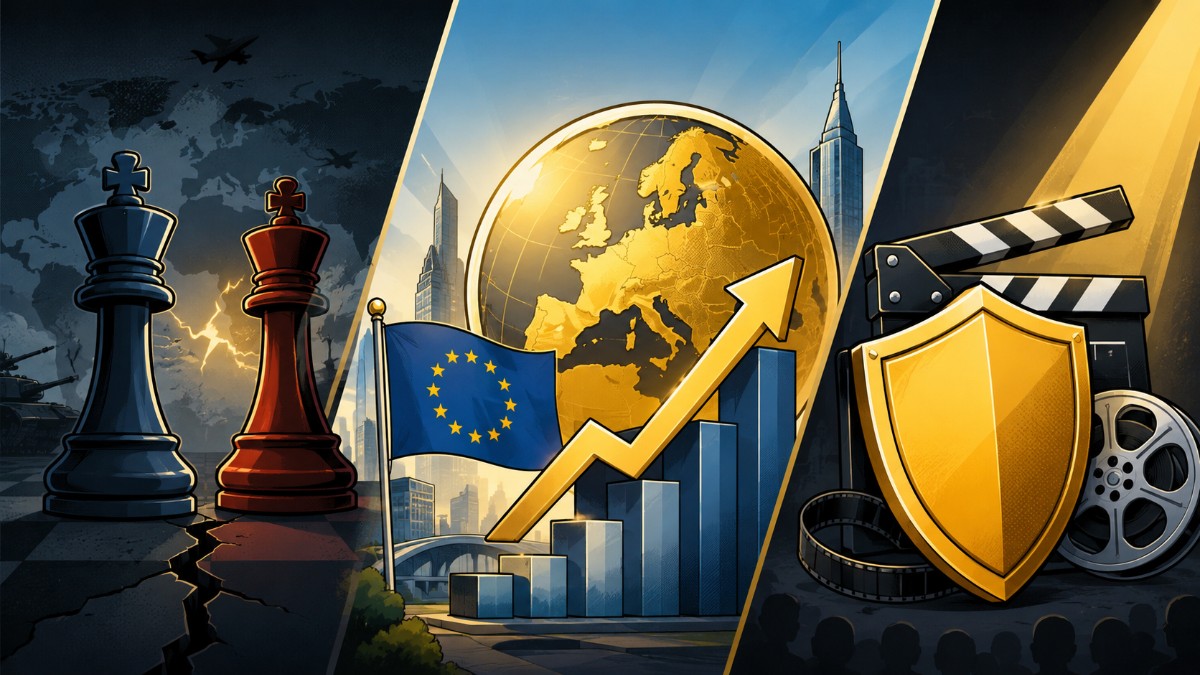 Résumé IA : Tensions géopolitiques, investissements en Europe et résistances dans le divertissement