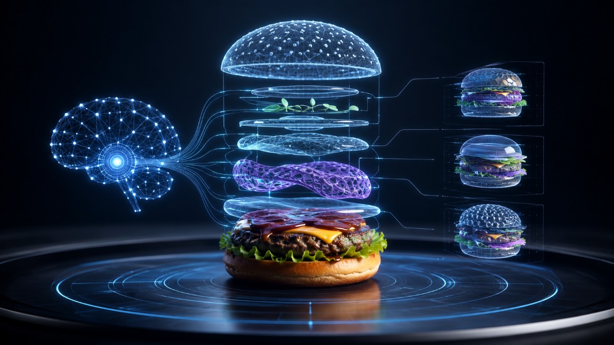 Stanford a appris à une IA à concevoir ce qui n'existe pas encore et a utilisé un hamburger pour le démontrer