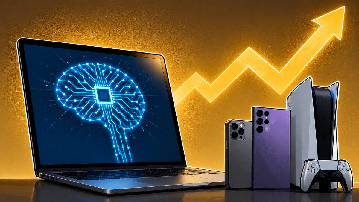La fiebre de la IA encarece tu próxima laptop: Apple, Samsung y las grandes consolas suben sus precios