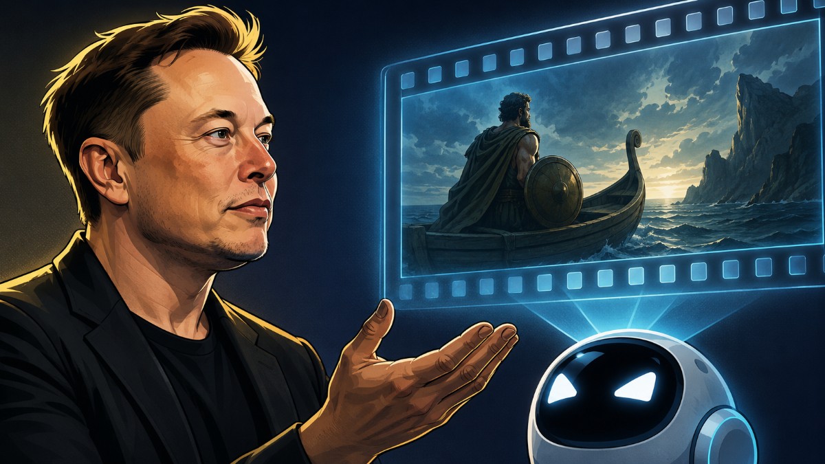 Musk promet un long métrage de La Odisea avec Grok avant la fin de l'année