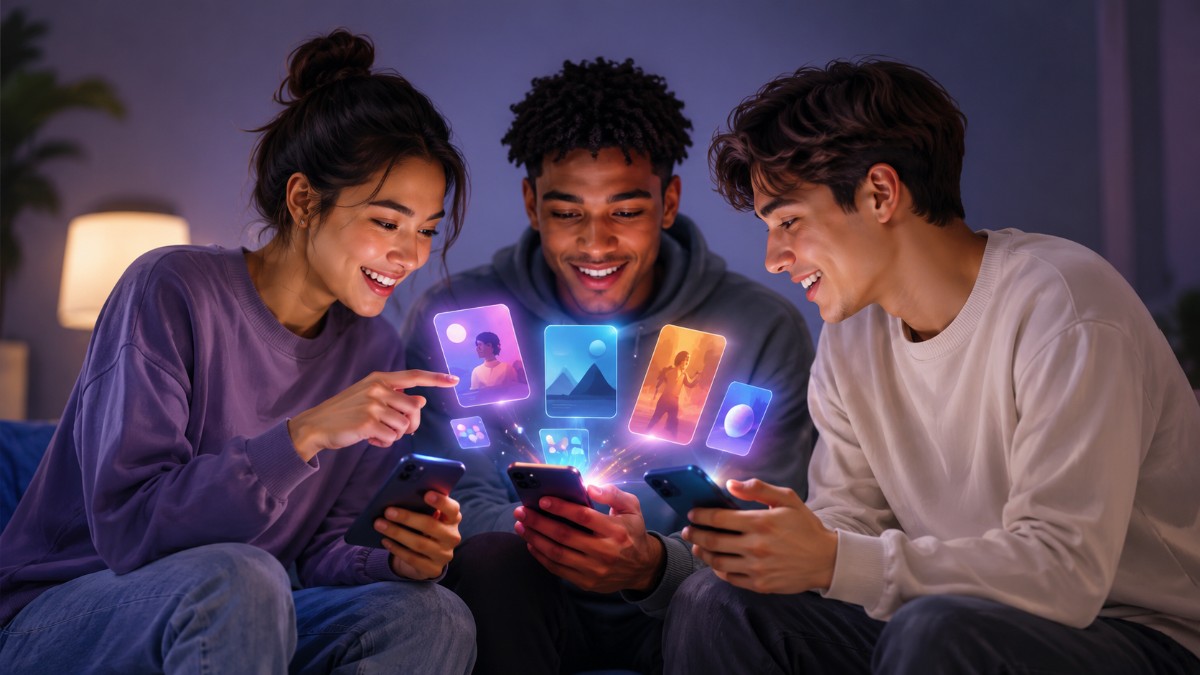 Comment les jeunes adultes découvrent de nouvelles plateformes à travers leurs habitudes sociales