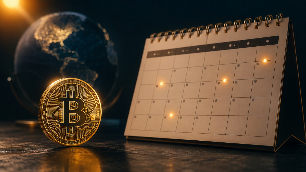 Calendario económico: el Bitcoin se prepara para una nueva semana de intensos datos