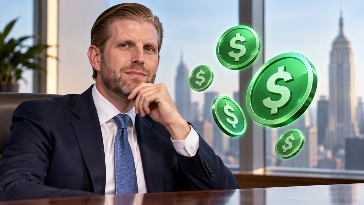 TOKEN2049: Eric Trump abre la puerta a pagar salarios en stablecoins
