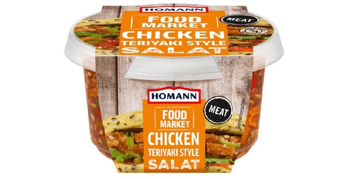 Германия, салат, пестициды, Lidl, Chicken Teriyaki Style Salat, Homann