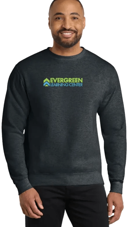 Crewneck Sweatshirt with printed team logo