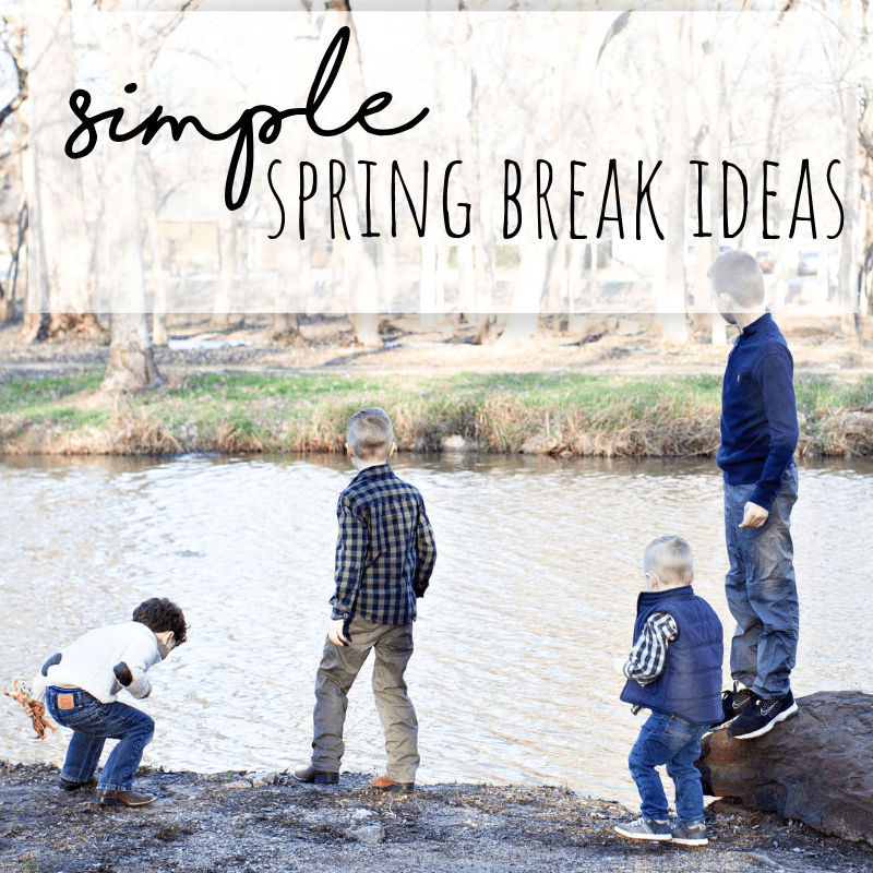 Simple Spring Break Ideas - crissycates.com