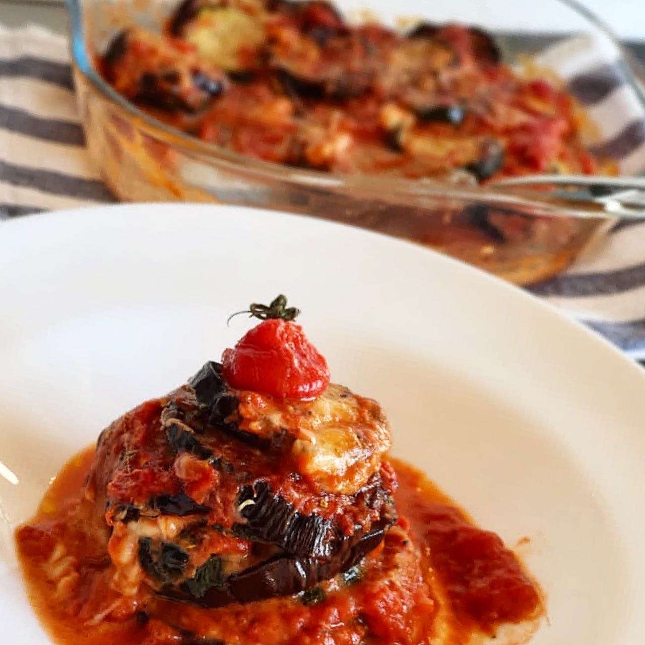 healthy eggplants ,melanzane parmigiana grigliate