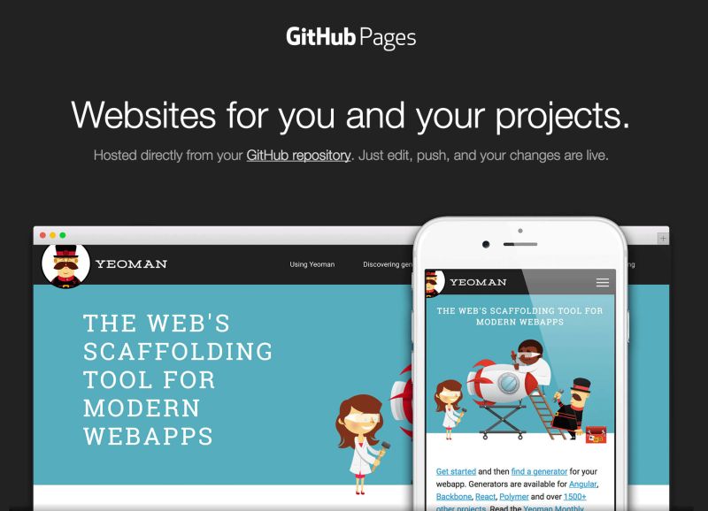 Github Generalhawkeye Ejemplo Github Ejemplo Github Pages - Premium Landscape Illustration - Retina