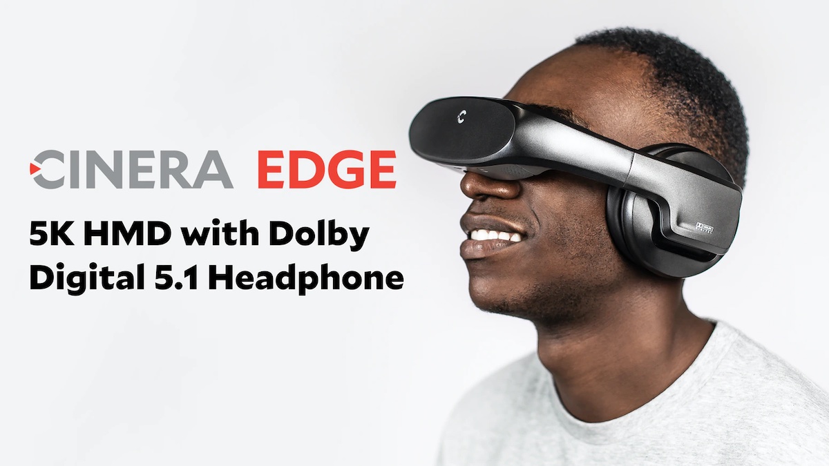 Cinera Edge personal cinema HMD headset Critical Bears